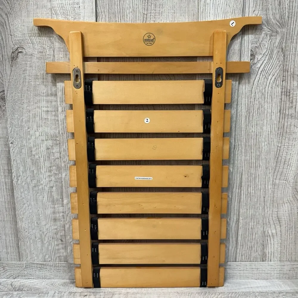 KidKraft Wooden Martial Arts 8 Belt Holder Wall-mounted Display 24